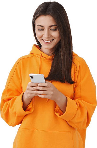 Woman Using Phone